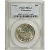 Image 1 : 1936 50C Wisconsin MS65 PCGS. PCGS Population (201