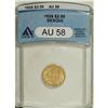 Image 1 : 1926 $2 1/2 Sesquicentennial AU58 ANACS. NGC Censu