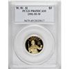 1991-1995W G$5 World War II Gold Five Dollar PR69 De