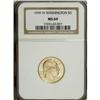 Image 1 : 1999-W G$5 Washington Gold Five Dollar MS69 NGC. N