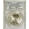Image 1 : 2001-D $1 Buffalo Silver Dollar MS69 PCGS. PCGS Po