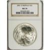 Image 1 : 2001-D $1 Buffalo Silver Dollar MS70 NGC. NGC Cens