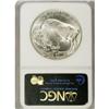 Image 2 : 2001-D $1 Buffalo Silver Dollar MS70 NGC. NGC Cens
