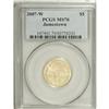 Image 3 : 2007-W $5 Jamestown MS70 PCGS. PCGS Population (205/0)