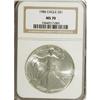Image 1 : 1986 $1 Silver Eagle MS70 NGC. NGC Census: (626/0)