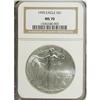 Image 1 : 1995 $1 Silver Eagle MS70 NGC. NGC Census: (256/0)