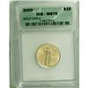 Image 1 : 2000 G$10 Quarter-Ounce Gold Eagle MS70 ICG. NGC C