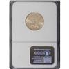 Image 2 : 2003 G$10 Quarter-Ounce Gold Eagle MS70 NGC. NGC C