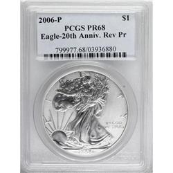 2006-P $1 Reverse Proof PR68 PCGS. PCGS Population (43