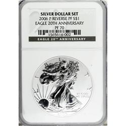 2006-P $1 Reverse Proof PR70 NGC. NGC Census: (0/0). P