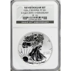 2006-P $1 Reverse Proof PR70 NGC. NGC Census: (0/0). P