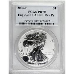 2006-P $1 Reverse Proof PR70 PCGS. PCGS Population (10
