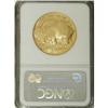 Image 2 : 2006 $50 Buffalo One-Ounce Gold MS70 NGC. NGC Census: