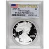 Image 1 : 2007-W $1 Silver Eagle PR70 Deep Cameo PCGS.