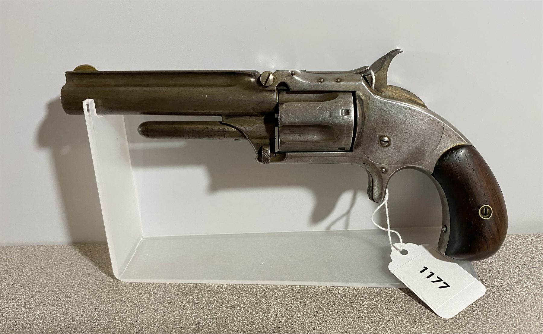 SMITH WESSON MODEL 1 1 2 IN 32 RF ANTIQUE CLASS Kidd Family Auctions smith-wesson-model-1-1-2-in-32-rf-antique-class-kidd-family-auctions