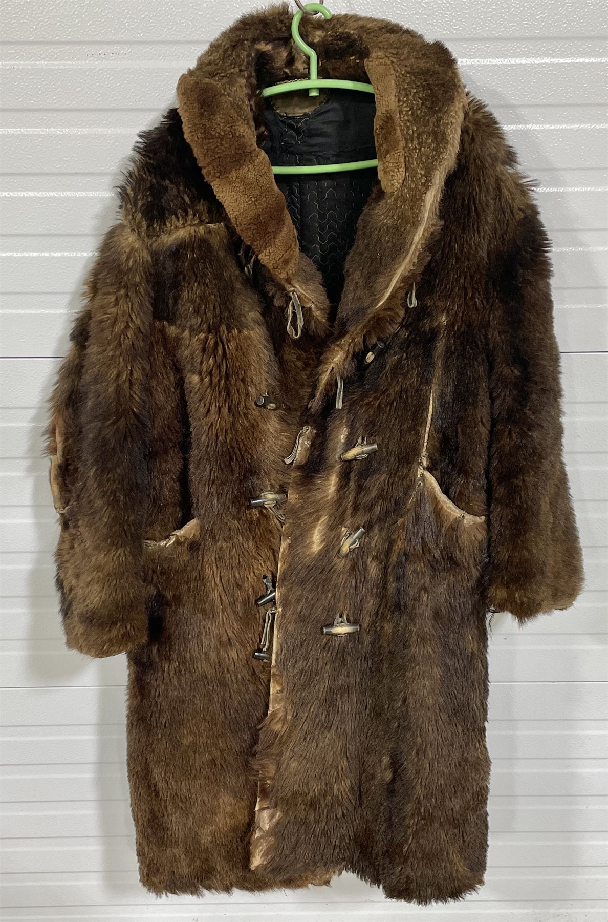 VINTAGE BUFFALO ROBE - 50