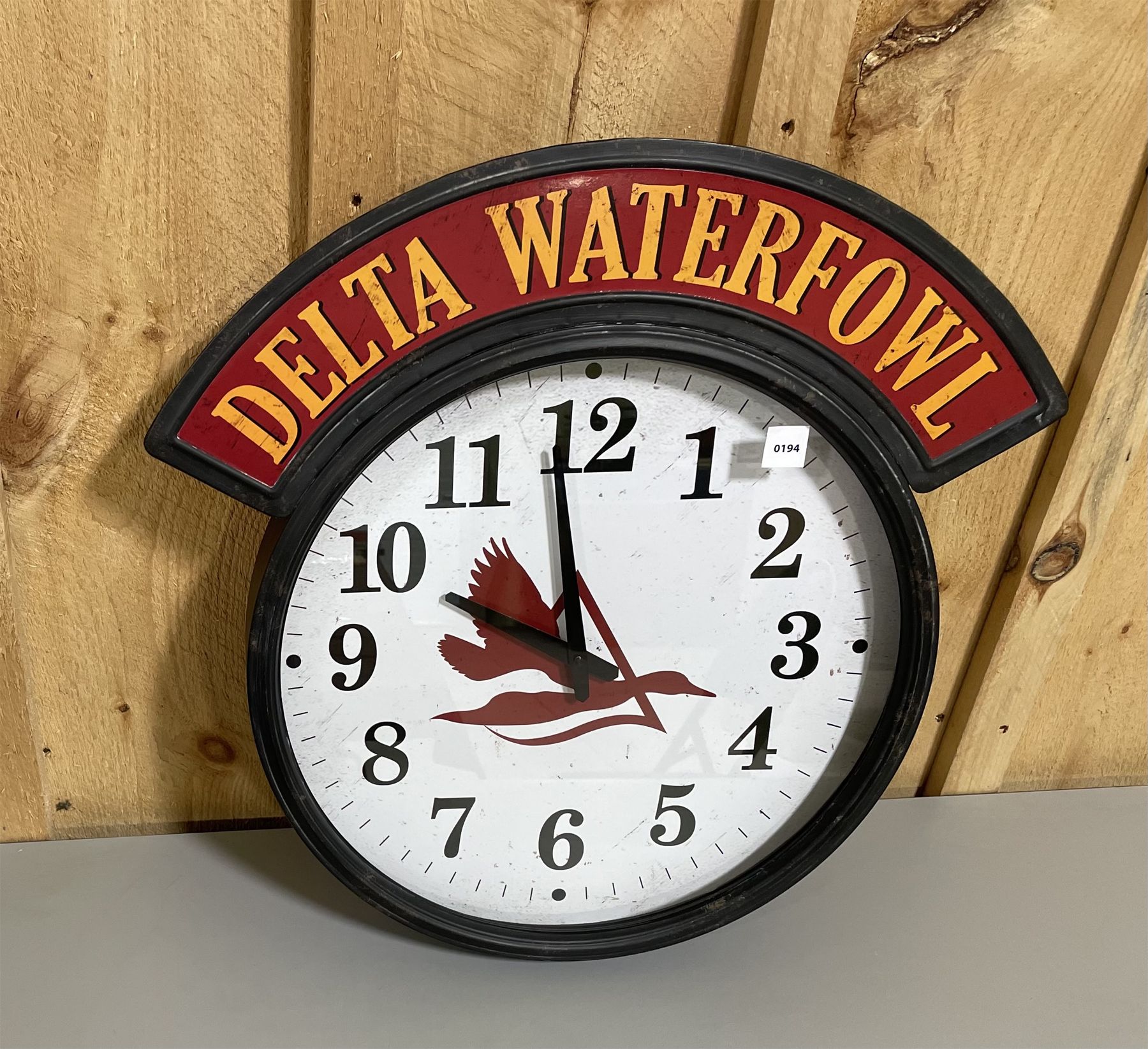 Clock Delta DELTA WATER FOWL - GRAND CENTRAL CLOCK - APPROX 17