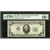 Image 1 : 1950C $20 Chicago FRN PMG 66EPQ