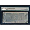 Image 2 : 1864 $10 T-68 Confederate PMG 64EPQ