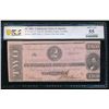 Image 1 : 1862 $2 T-54 Confederate PCGS 55