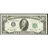Image 1 : 1950D $10 Wide Federal Reserve Note