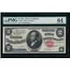 Image 1 : 1891 $2 Silver Certificate PMG 64
