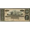 Image 1 : 1864 $20 T-67 Confederate Note