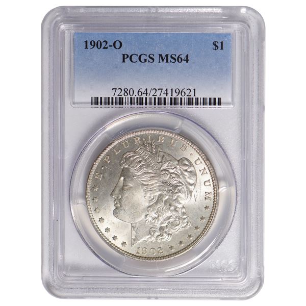 1902-O $1 Morgan Silver Dollar PCGS MS64