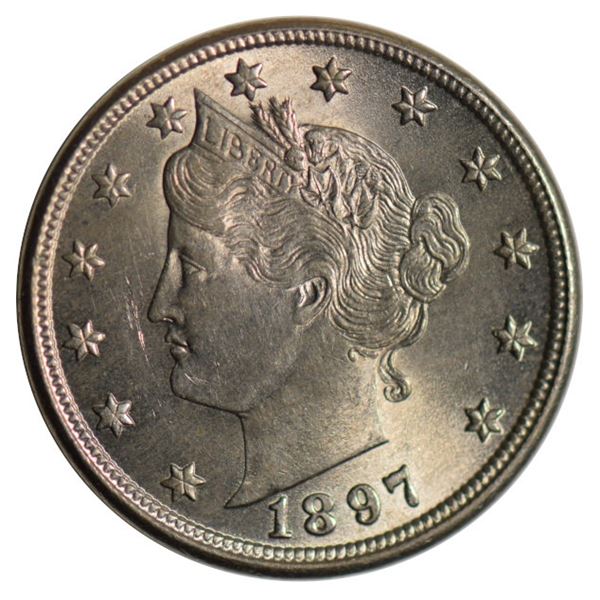 1897 Liberty V Nickel