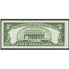 Image 2 : 1934C $5 Chicago Federal Reserve Note