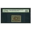 Image 1 : 5 Cent Second Issue Fractional PMG 55
