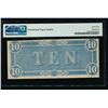 Image 2 : 1864 $10 T-68 Confederate States of America PMG 63EPQ