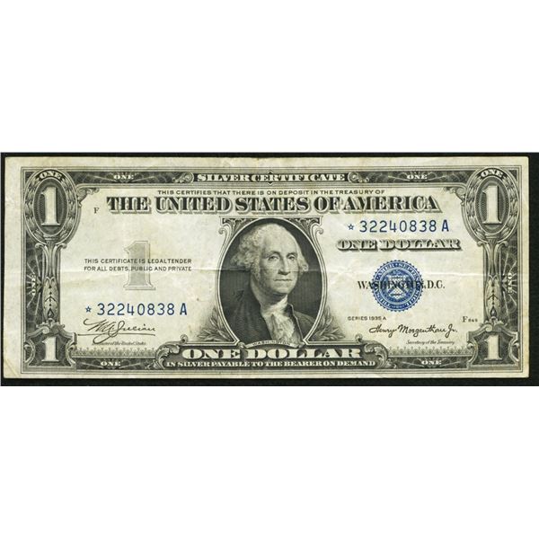 1935A $1 STAR Silver Certificate