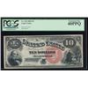 Image 1 : 1880 $10 Jackass Legal Tender Note PCGS 40PPQ