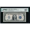 Image 1 : 1934 $1 Silver Certificate PMG 67EPQ