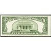 Image 2 : 1950B $5 Chicago Federal Reserve Note