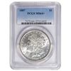 Image 1 : 1887 $1 Morgan Silver Dollar PCGS MS64+