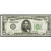Image 1 : 1934A $5 New York Federal Reserve Note