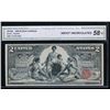 Image 1 : 1896 $2 Educational Silver Certificate CGA 58
