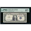 Image 1 : 1957A $1 Silver Certificate PMG 67EPQ