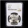 Image 2 : NGC 1922-p Peace Dollar $1 Graded ms65 By NGC