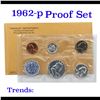 Image 1 : 1962 Proof Set in original mint packaging