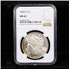 Image 2 : ***Auction Highlight*** NGC 1885-o Rainbow Toned Morgan Dollar $1 Graded ms65 By NGC (fc)