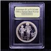 Image 2 : Proof 1995-P Olympics Paralympics Modern Commem Dollar $1 Graded GEM++ Proof Deep Cameo By USCG