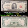 Image 1 : 1963 $5 Red seal United States Note vf+