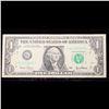 Image 2 : *Star Note* Series 2001 $1 Green Seal Federal Reserve Note Choice AU/BU Slider