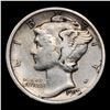 Image 2 : 1919-d Mercury Dime 10c Grades vf, very fine