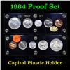 Image 1 : 1964 Proof Set in Capital Plastic Holder