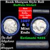 Image 1 : Buffalo Nickel Shotgun Roll in Old Bank Style 'Bell Telepnone' Wrapper 1927 & d Mint Ends
