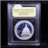 Image 2 : Proof 1994-S Capitol Modern Commem Dollar $1 Graded GEM++ Proof Deep Cameo By USCG